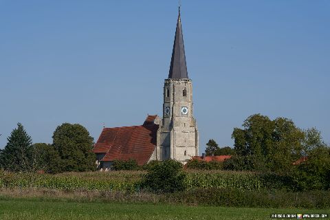Gemeinde Bad_Füssing Landkreis Passau Aigen am Inn Wallfahrtskirche St. Leonhard (Dirschl Johann) Deutschland PA
